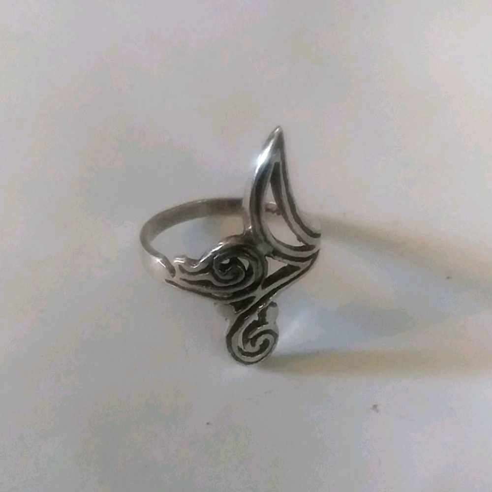 Vintage 925 tribal ring